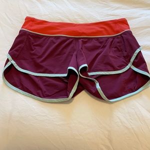 Lululemon speed shorts